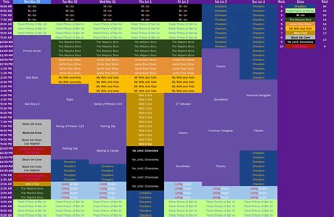 bet channel 129 schedule